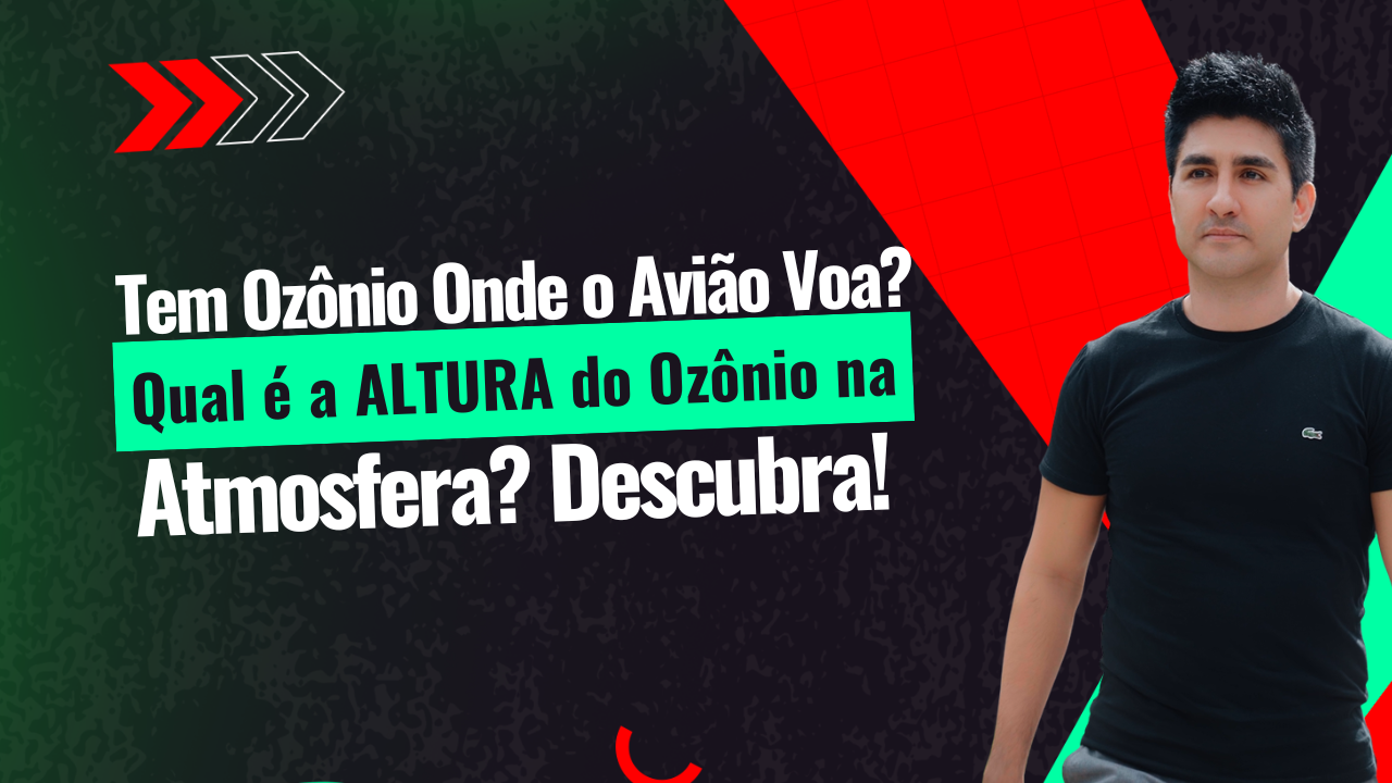 Tem Ozônio Onde o Avião Voa? Qual é a ALTURA do Ozônio na Atmosfera? Descubra!